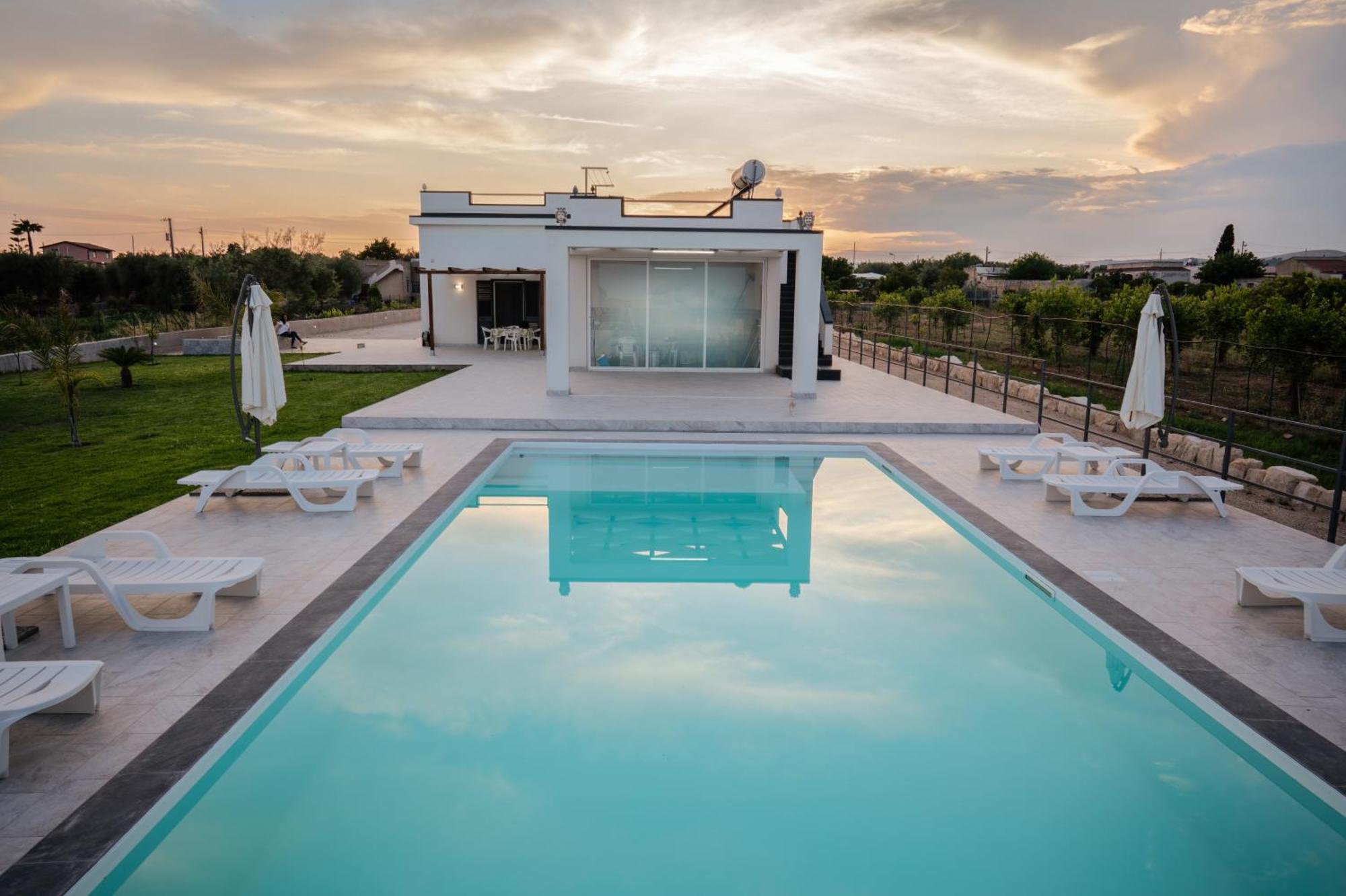 Villa Gallieco Noto Exterior foto